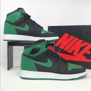 Nike Air Jordan 1 Retro (GS) Pine Green 2.0 575441-030 Youth Sneakers -Size 4.5Y